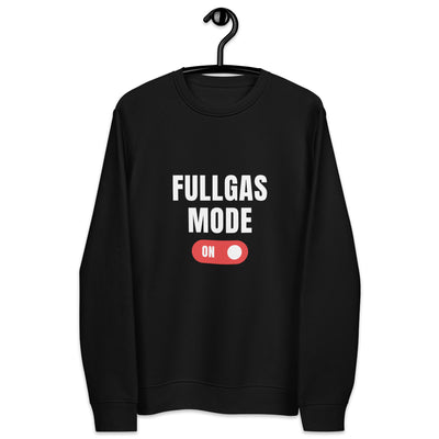 Unisex eco sweatshirt FULLGAS MODE ON