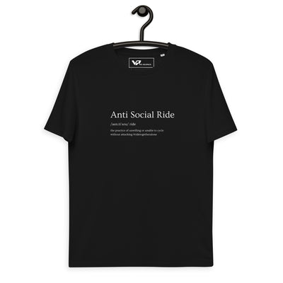 Anti Social Ride Unisex organic cotton t-shirt