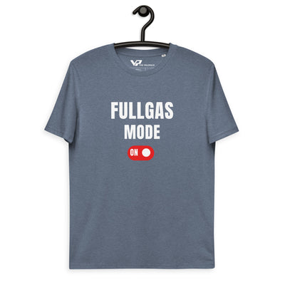 Unisex organic cotton t-shirt FULLGAS MODE ON