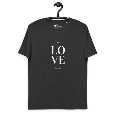 Unisex organic cotton t-shirt WE LOVE CYCLING