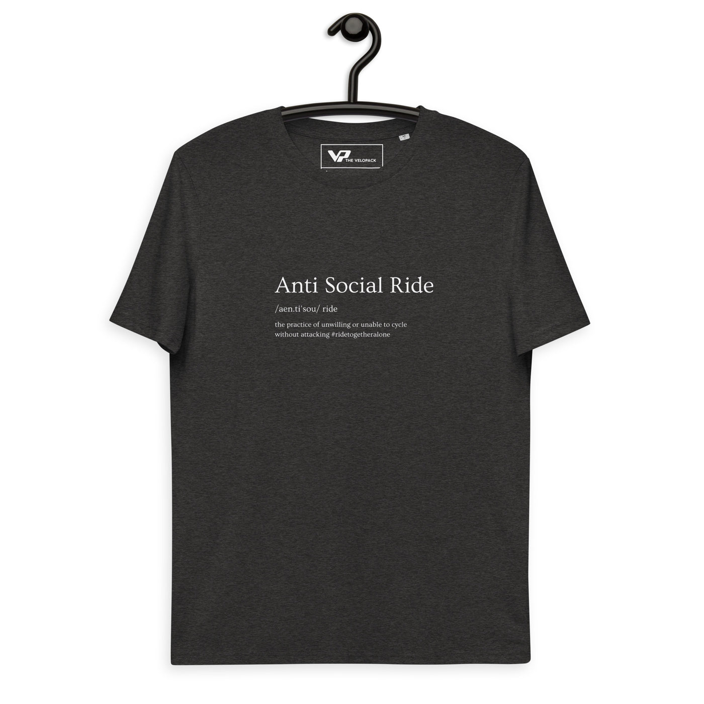 Anti Social Ride Unisex organic cotton t-shirt