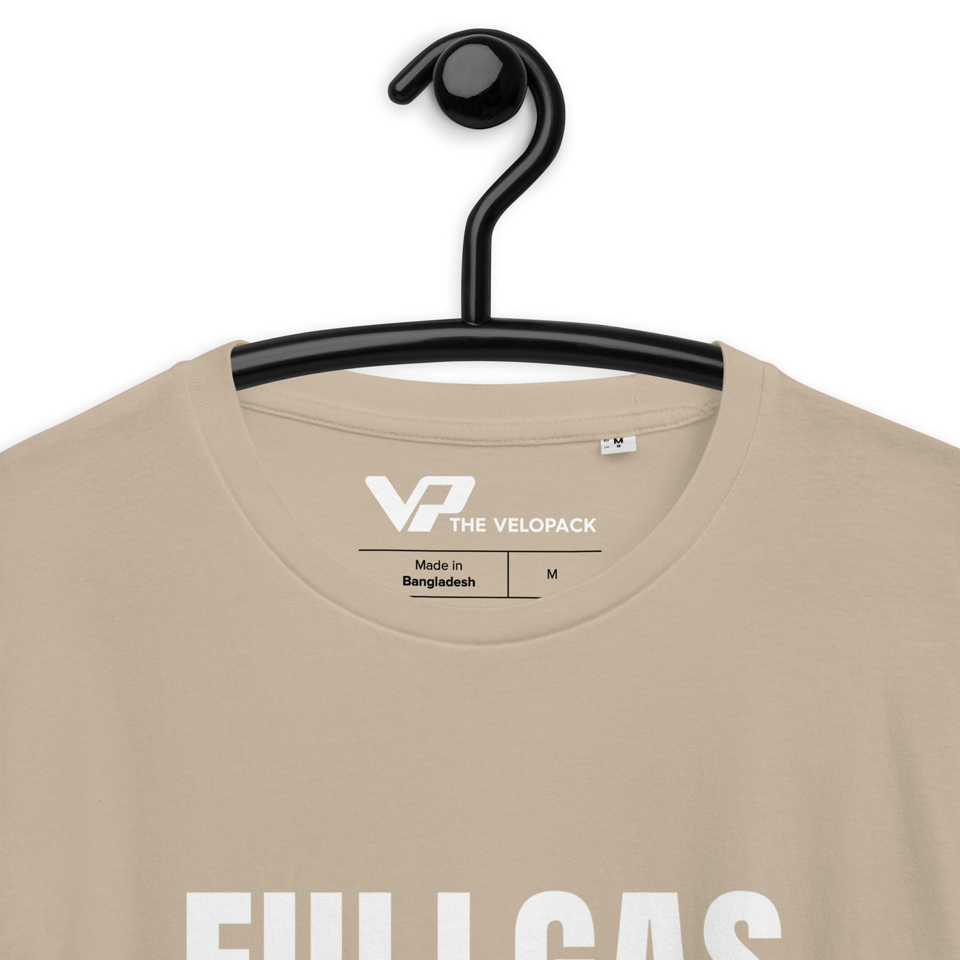 Unisex organic cotton t-shirt FULLGAS MODE ON