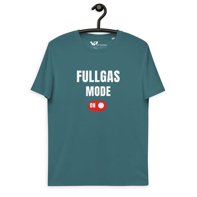 Unisex organic cotton t-shirt FULLGAS MODE ON